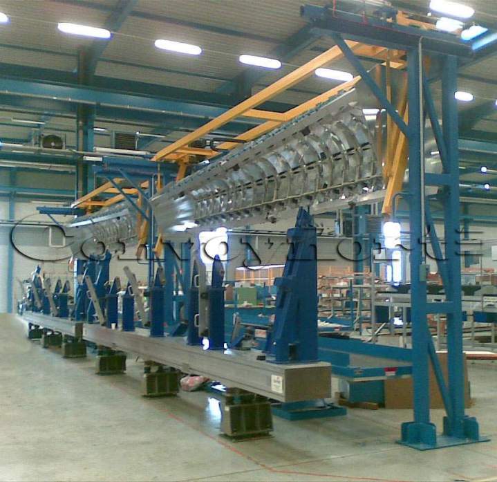 Portique de levage pour l'aéronautique